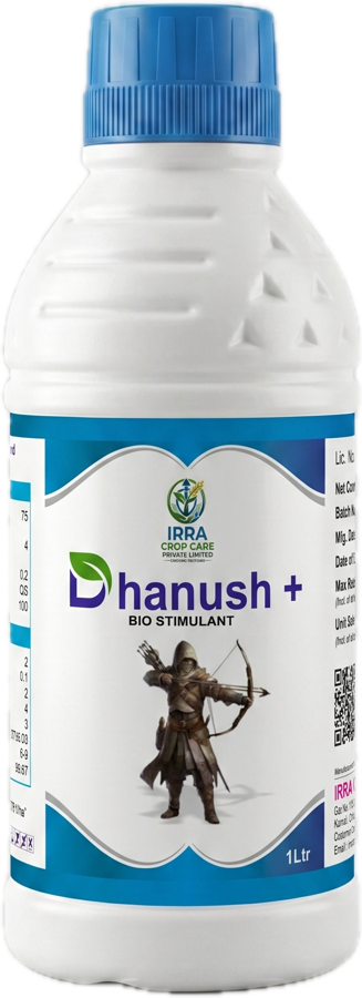 Dhanush + bio stimulant bottle